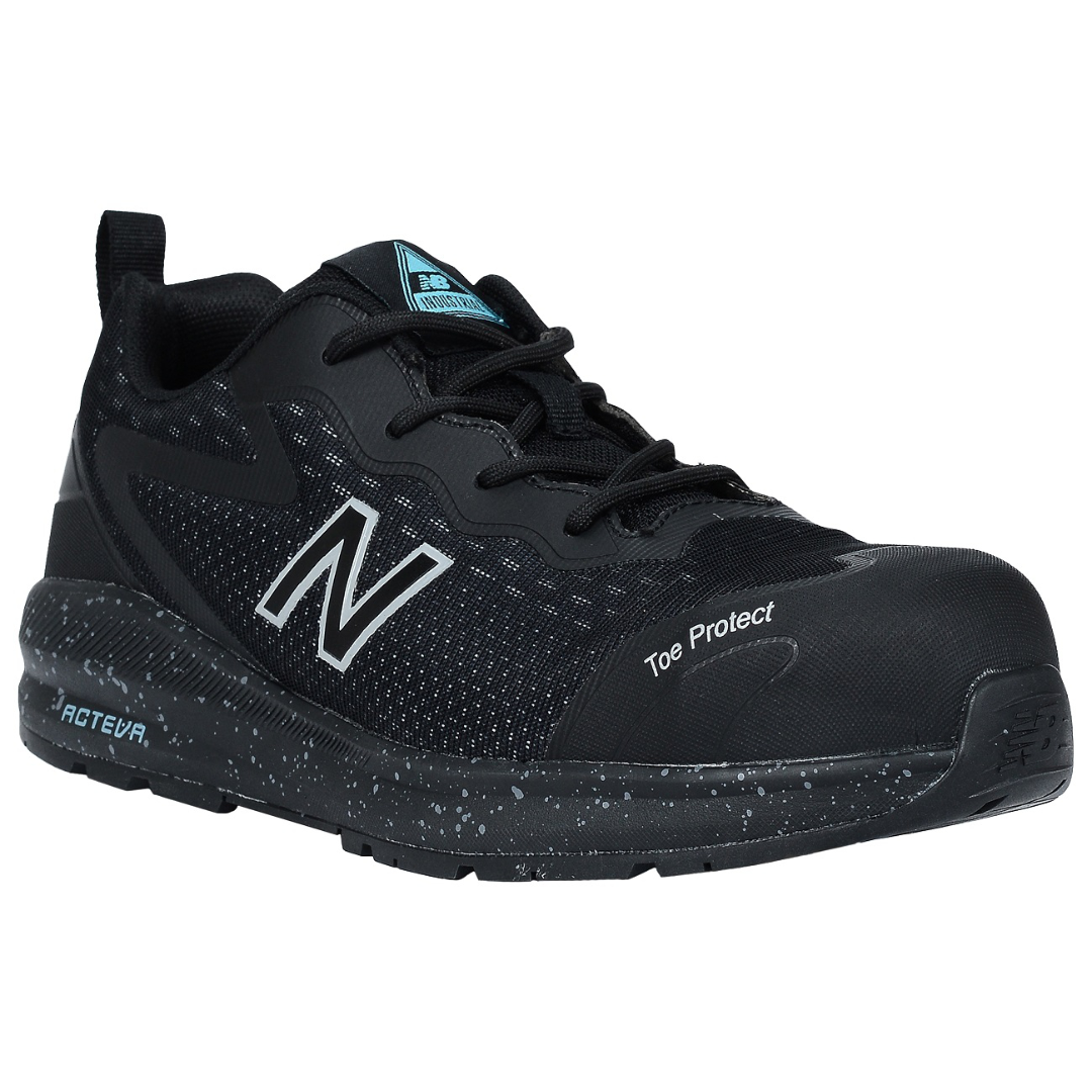NEW BALANCE Logic Womens S1P Halbschuhe schwarz/blau // WIDLOGI