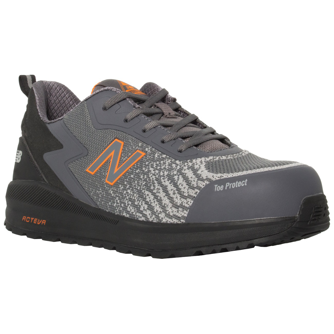 NEW BALANCE Speedware S1P Halbschuhe grau/orange // MIDSPWR