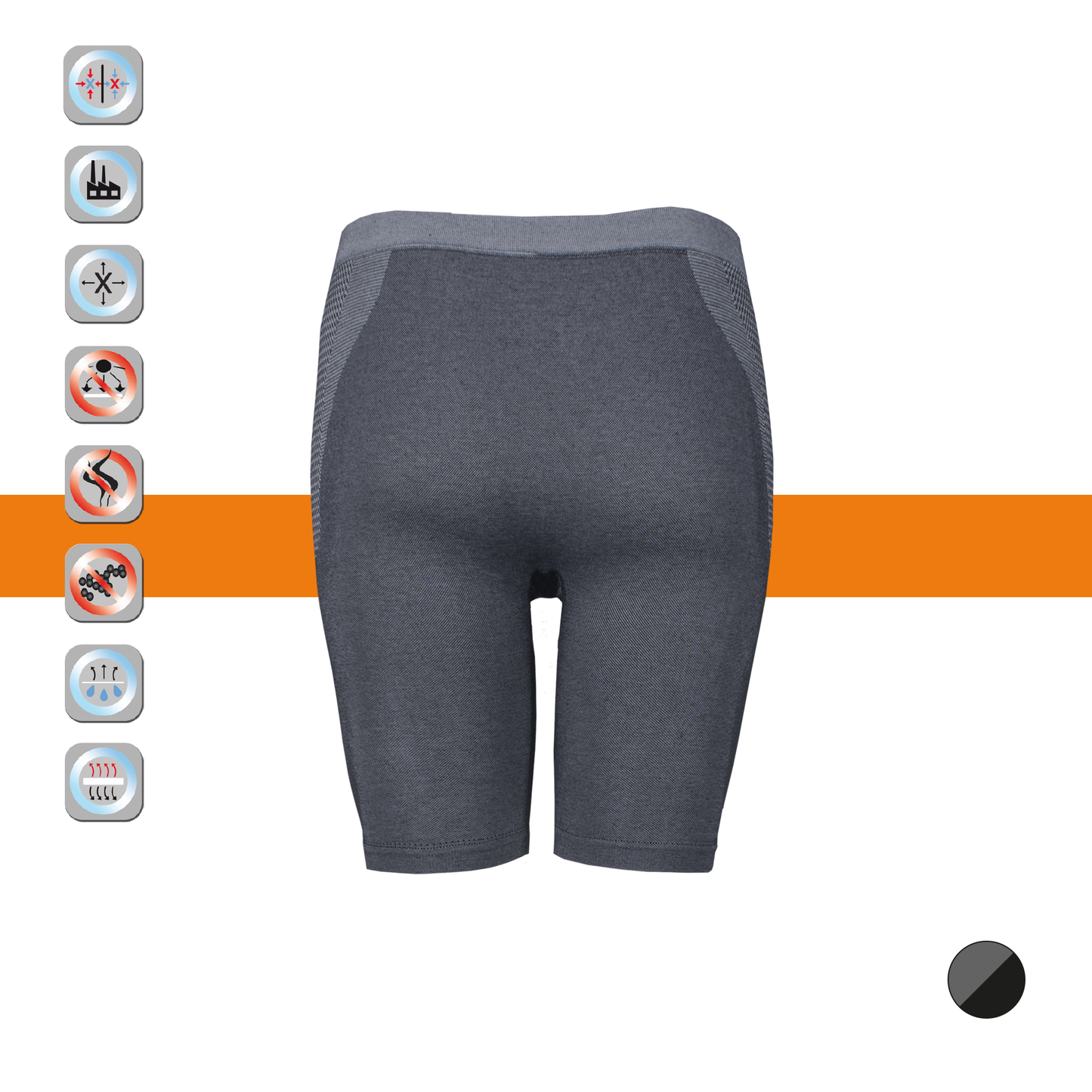 ORANGE_LINE Long Shorts-Underwear