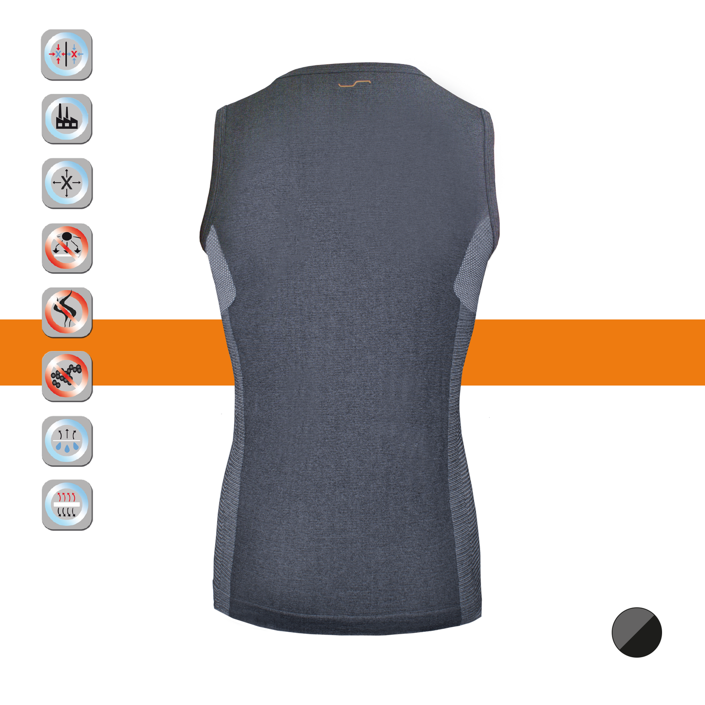 ORANGE_LINE Tank Top