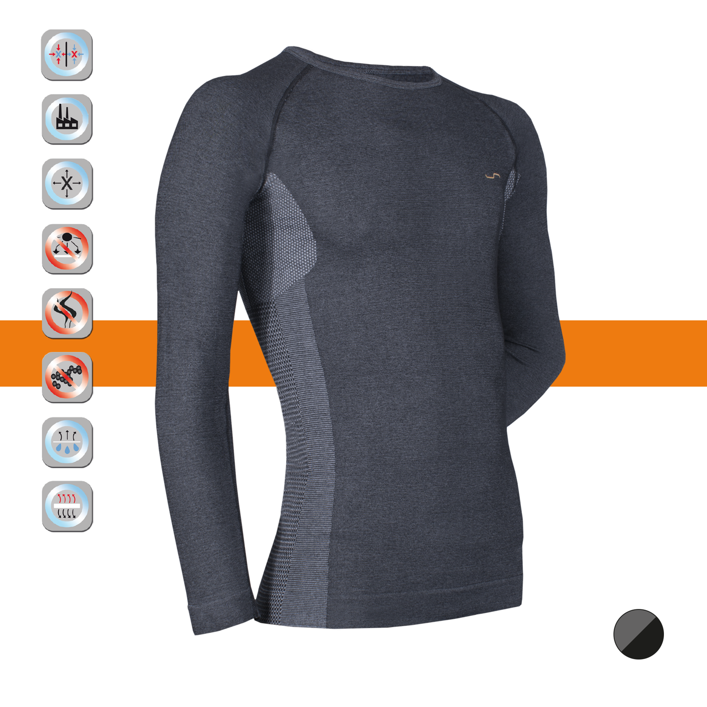 ORANGE_LINE Longsleeve-Underwear