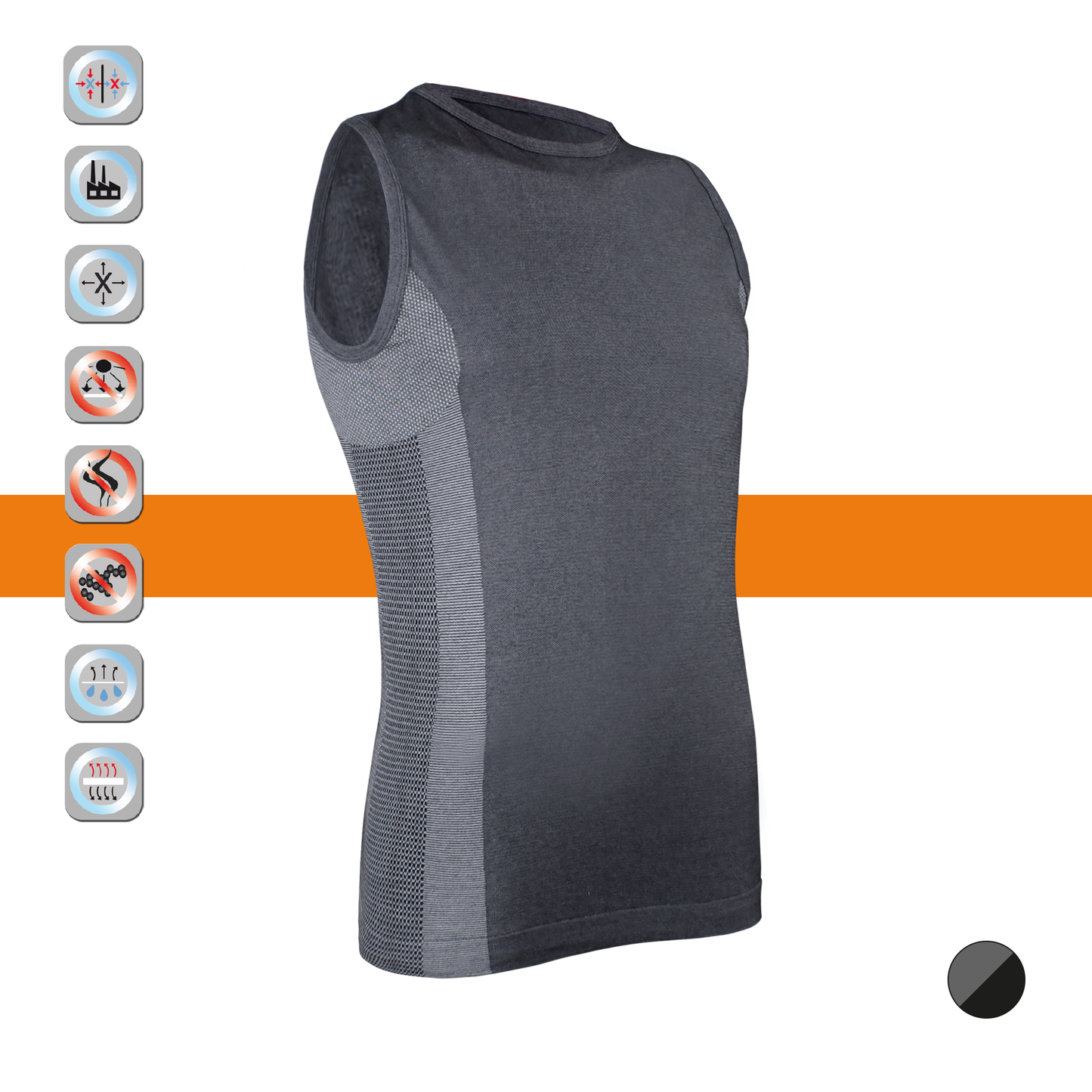 ORANGE_LINE Tank Top